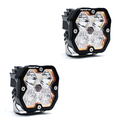 Squadron 2.0 Sport Black LED Auxiliary Light Pod Pair - Universal