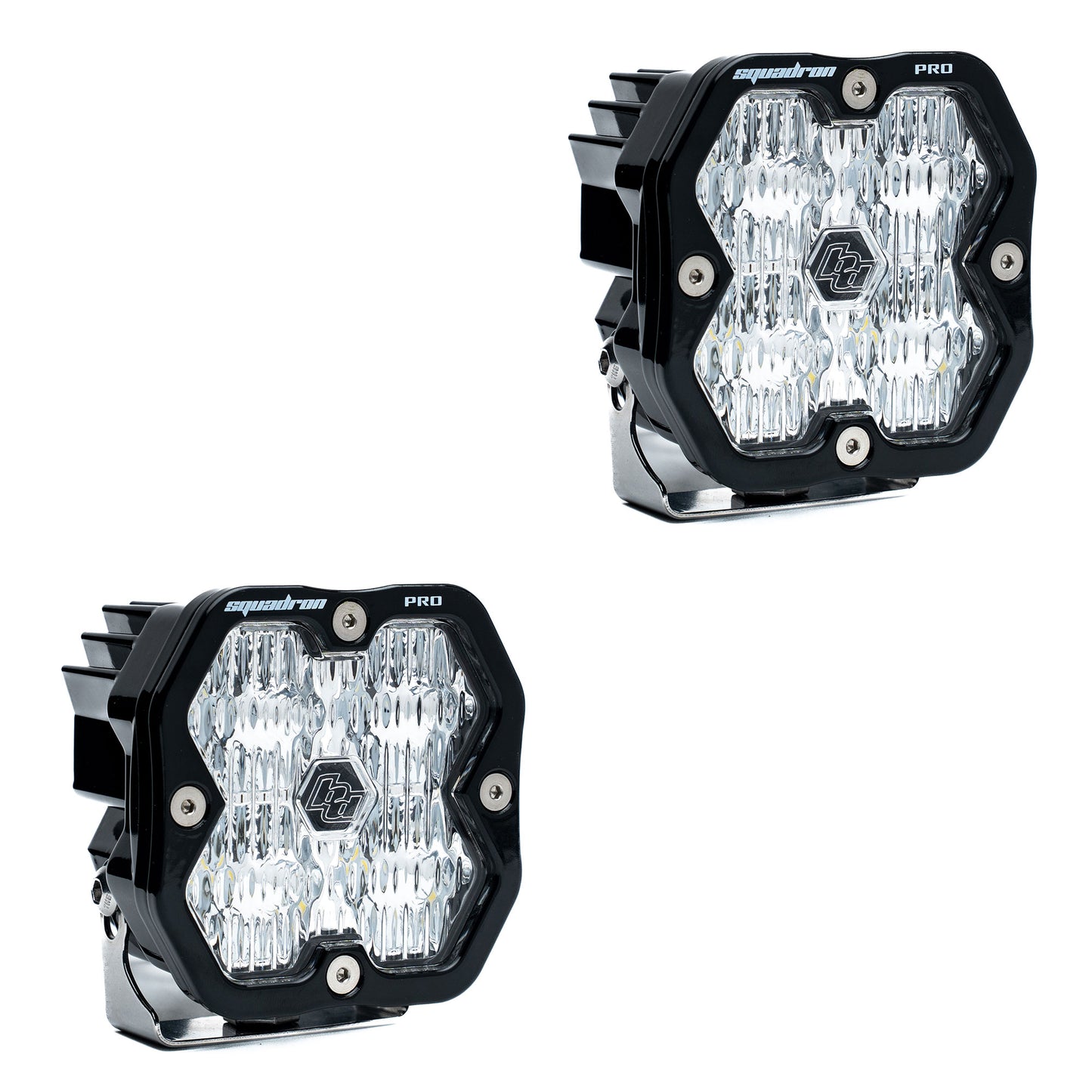 Squadron 2.0 Pro Black LED Auxiliary Light Pod Pair - Universal