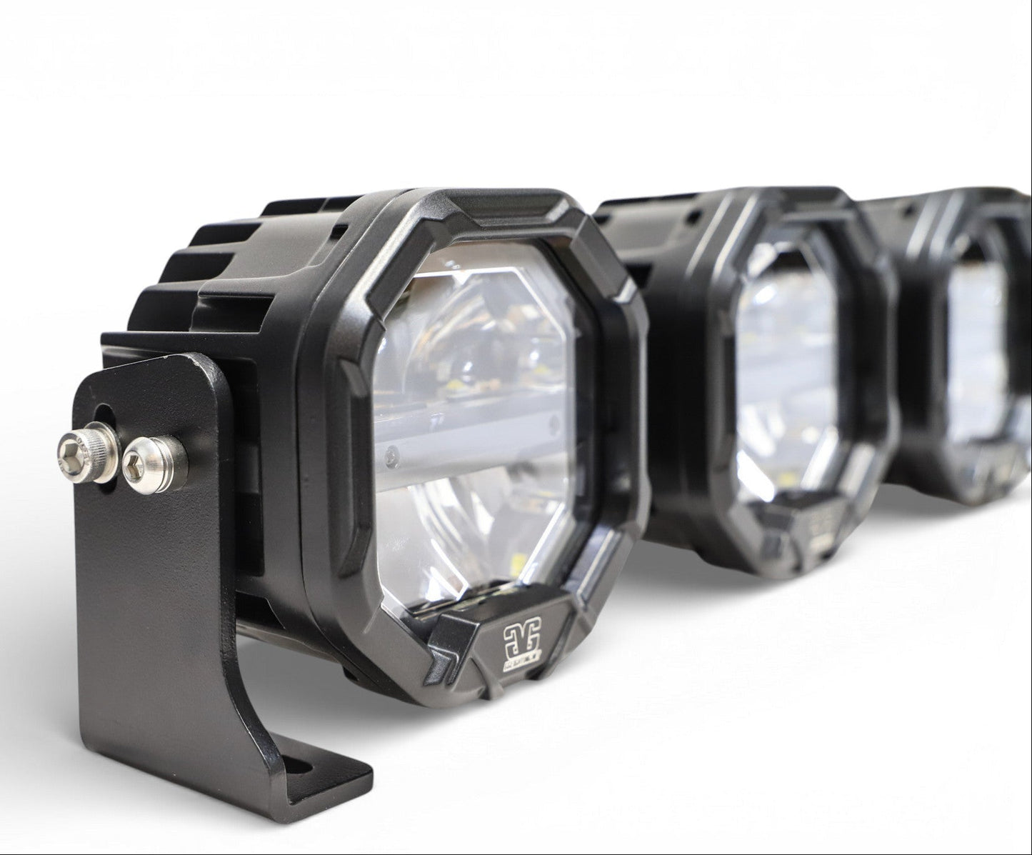 9 Light U-Con Interlocking Off Road LED Pod With Amber or White DRL Running Light